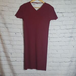 Zhishun Maroon Dress 